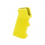 AR-15/10 A2 Style Pistol Grip w/ Screw & Lock Washer- Cerakote LEMON YELLOW 